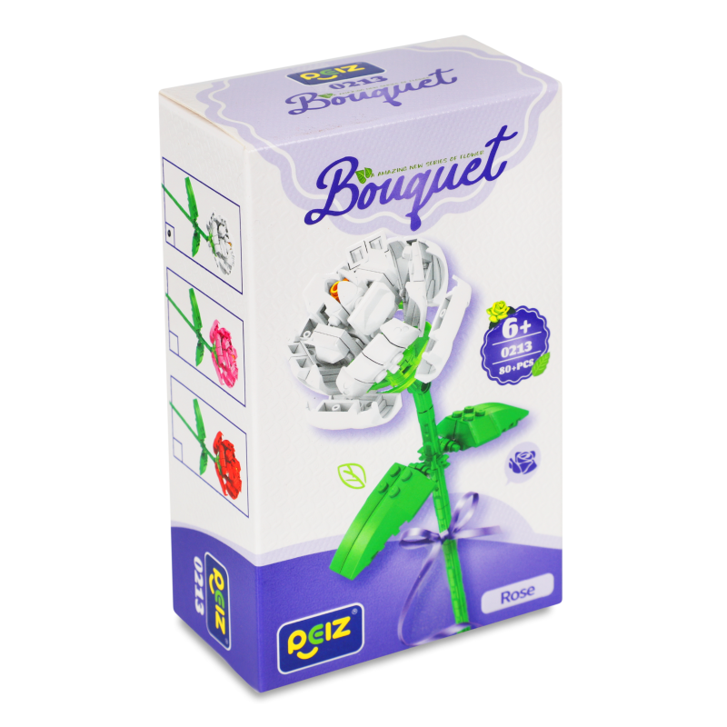 Конструктор Квітка у вазі 70-142елементи в асортименті