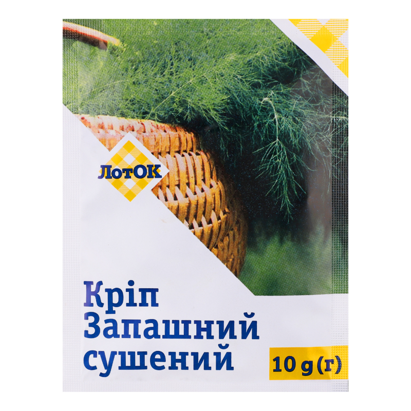 Кріп сушений Запашний ЛотОК м/у