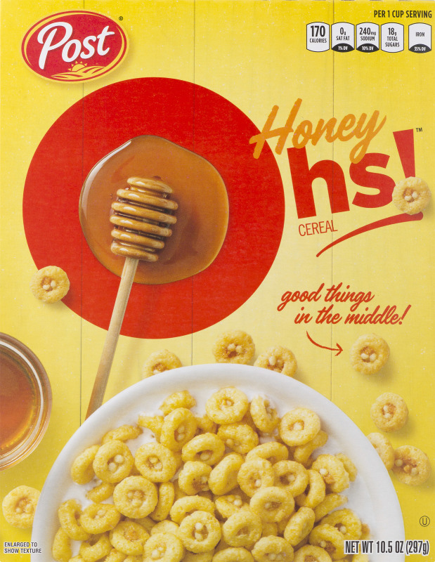 Post Honey Graham Oh's Cereal Honey Bunches Of Oats(884912006202