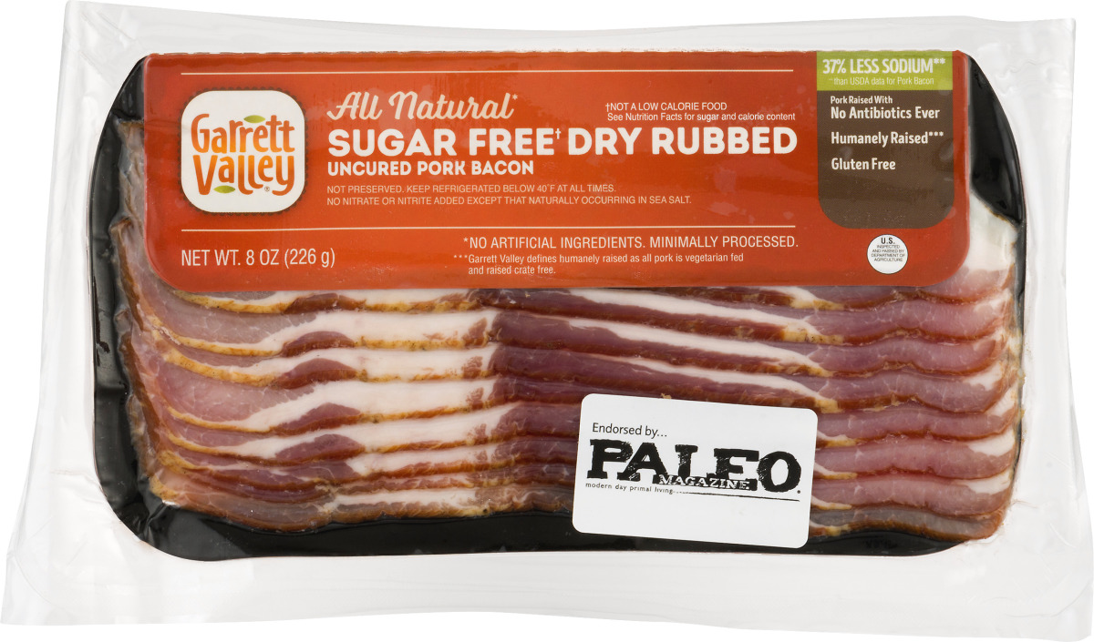 Garrett Valley sliced uncured bacon (616973711159)