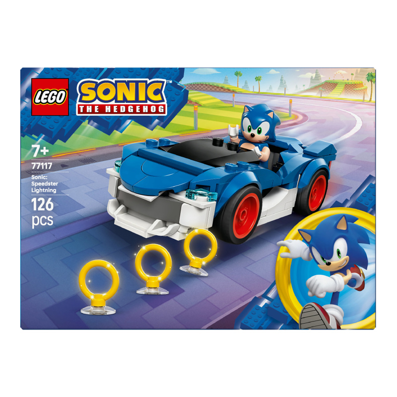 Конструктор для детей от 7лет №77117 Sonic: speedster lightning