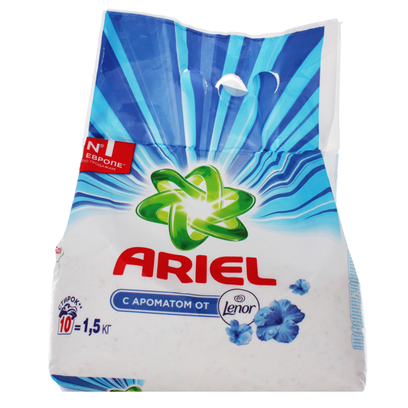 Порошок стиральный с ароматом от Lenor Ariel 1.5кг Ariel(8001090661517 ...