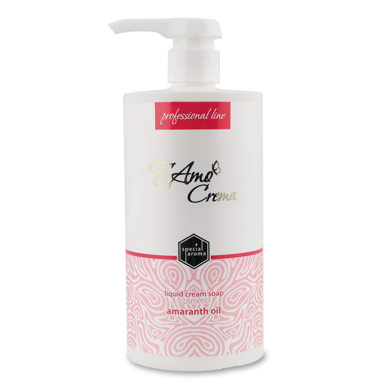 Крем-мило рідке з олією амаранту 750мл з дозатором Ti Amo Crema