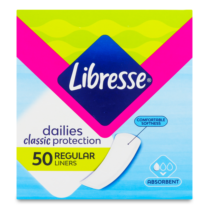 Прокладки щоденні Панті класік регулар 40+10шт Лібрес