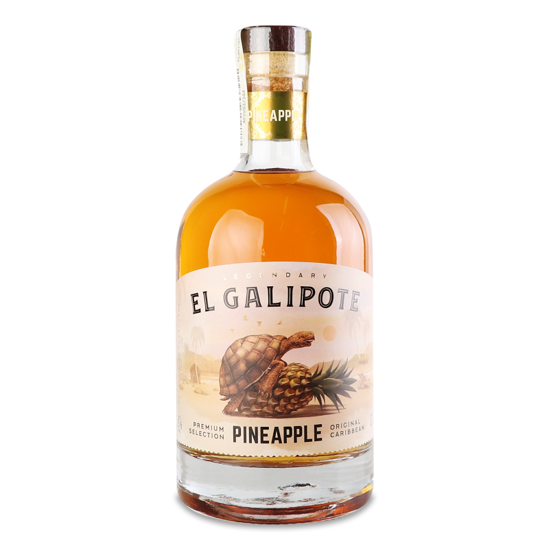 Лікер Ананасовий 35% 0,7л Ел Галіпоте