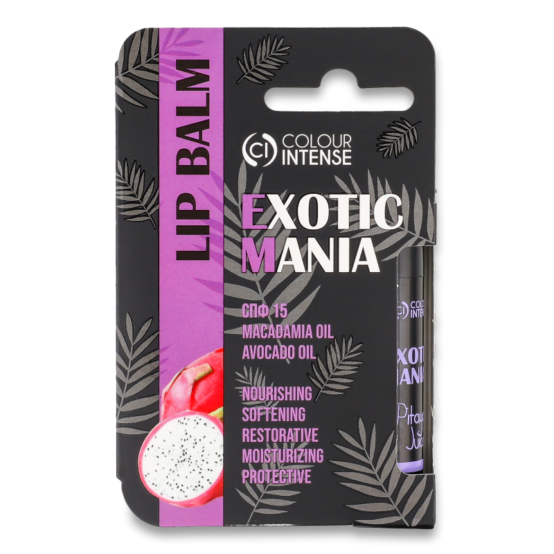 Бальзам д/губ Екзотік манія Сік пітайя №05 5г Колор Інтенс