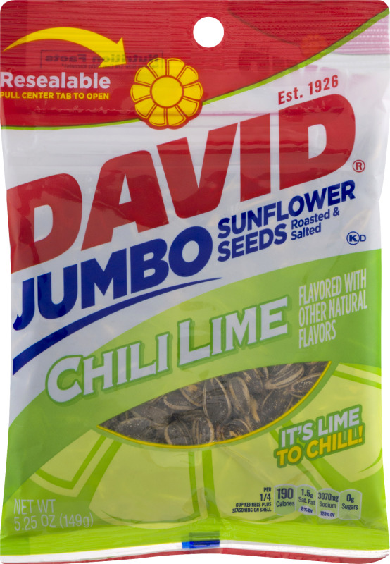 David Jumbo Sunflower Seeds Chili Lime David(26200467917) customers