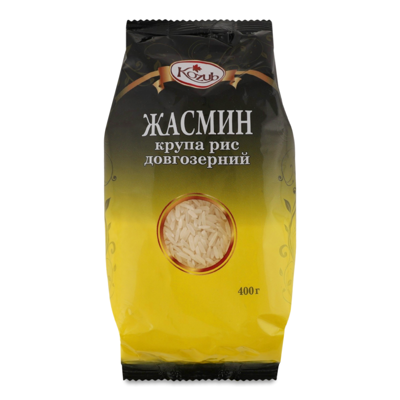 Рис Жасмин довгозернистий 400г Kozub