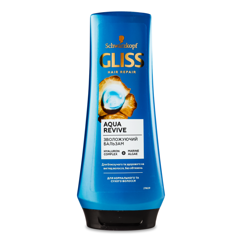 Бальзам Аква Ревів зволожуючий д/нормального та сухого волосся 200мл Глісс