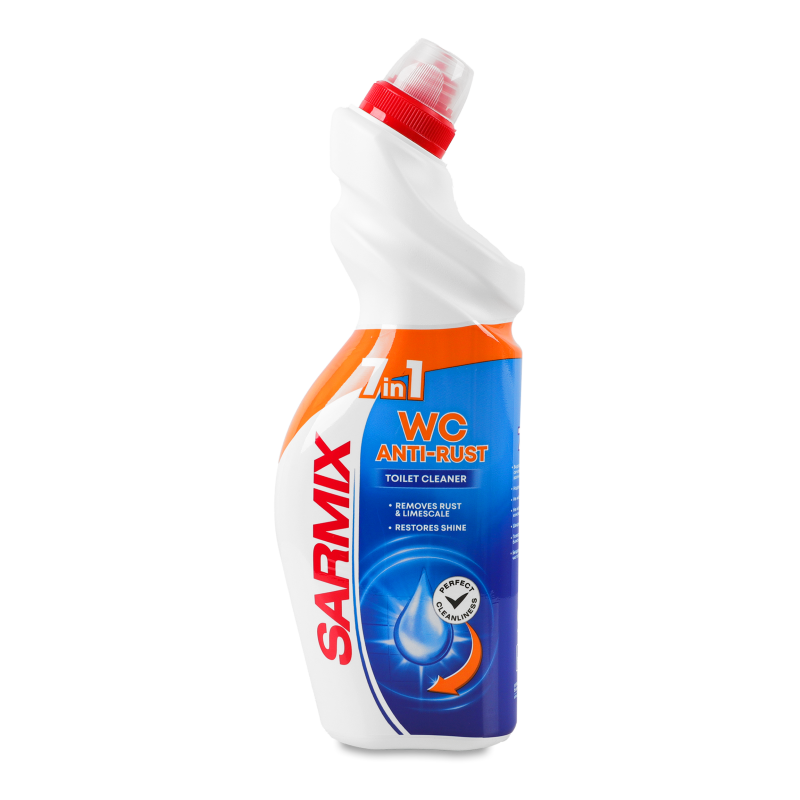 Засіб д/чищення сантехніки Антиіржа 750мл Sarmix