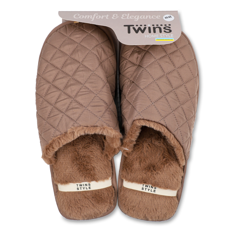 Взуття домашнє чоловіче стьобане р.40-45 Twins