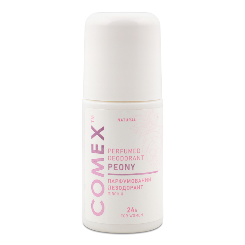 Дезодоран Півонія натуральний 50мл кульковий Комекс