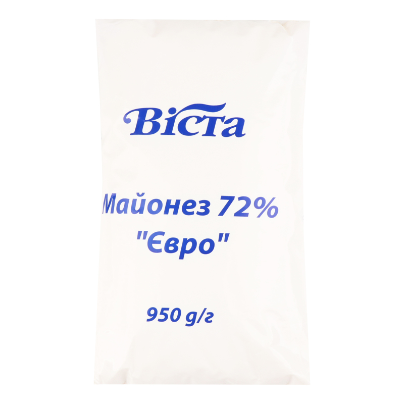 Майонез 72% Євро Віста м/у