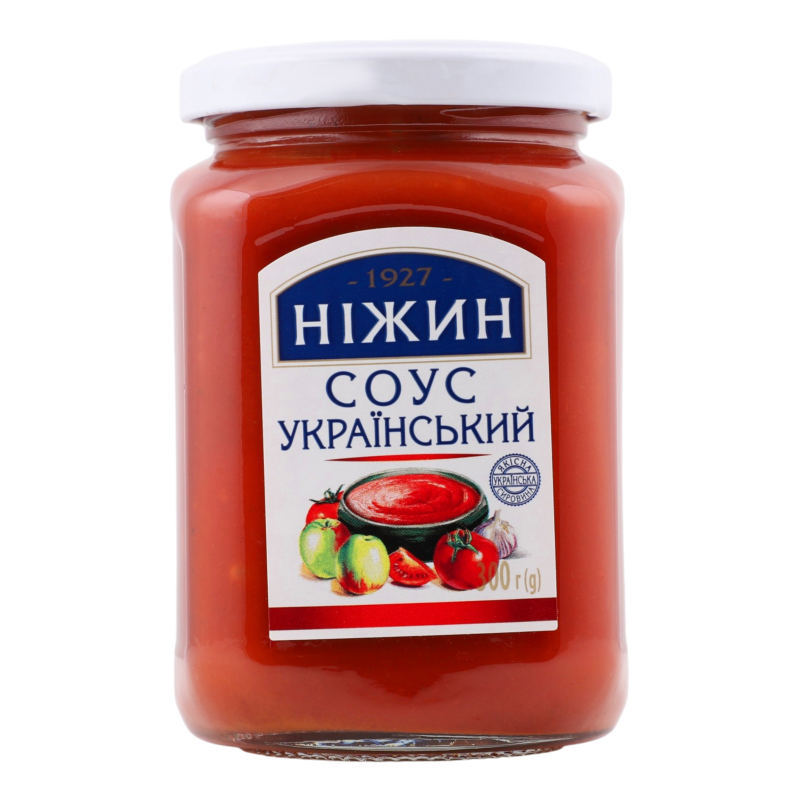 Соус стерилізований Український Ніжин с/б