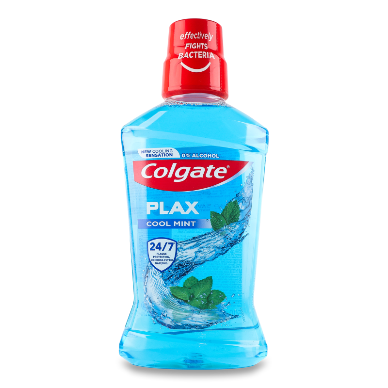 Ополіскувач д/ротової порожнини Plax Cool Mint 500мл Colgate