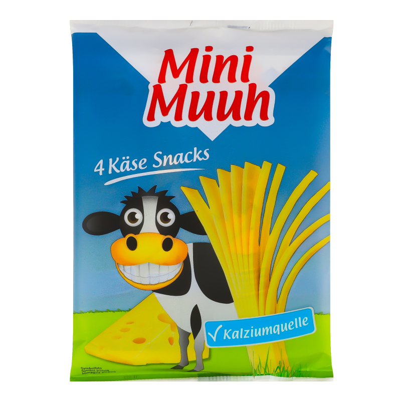 Палички сирні 45% Mini muuh Rupp м/у 4х