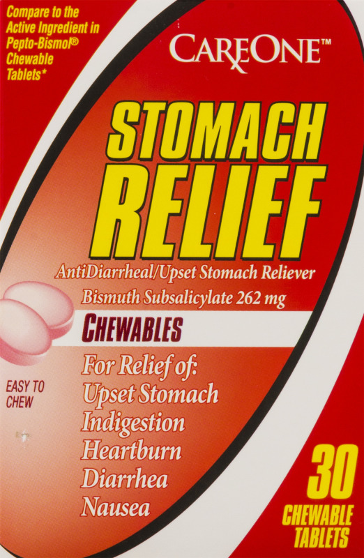 CareOne Stomach Relief Chewable Tablets 30 CT CareOne(341520311475