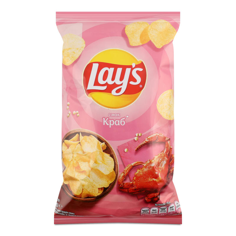 Чипси з смаком краба 60г Lay’s