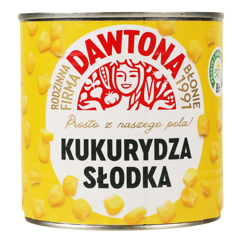 Кукурудза солодка консервована Dawtona з/б