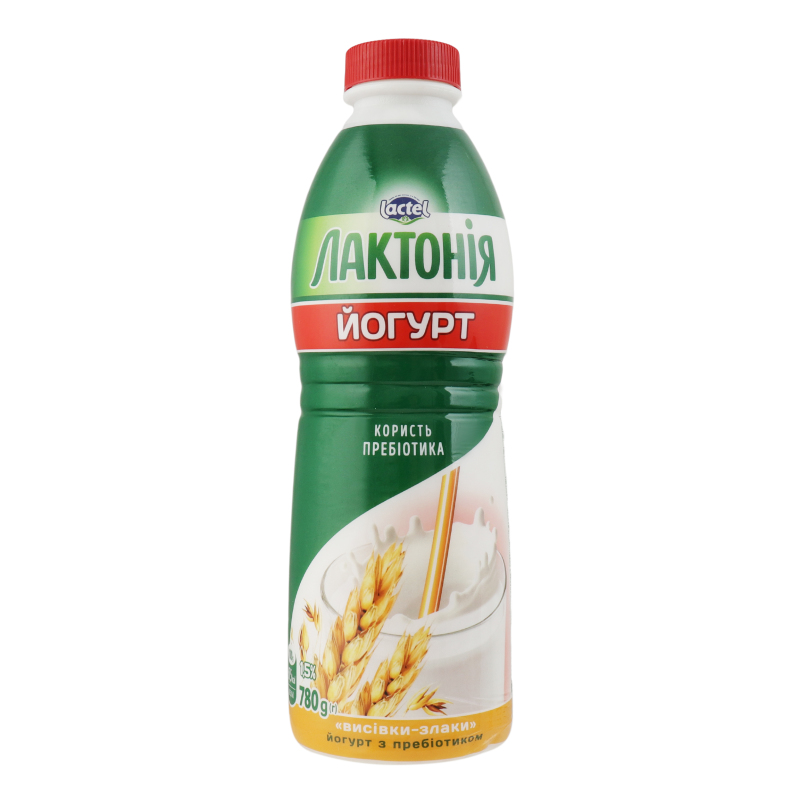 Йогурт 1.5% Висівки-злаки Лактонія п/пл