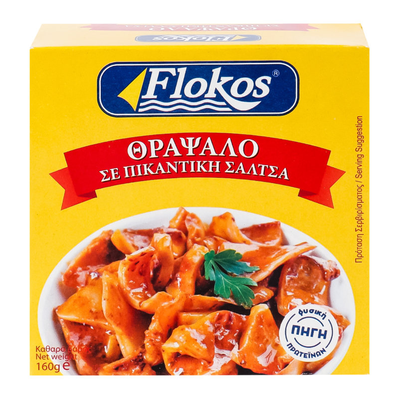 Кальмари в пікантному соусі Flokos к/у