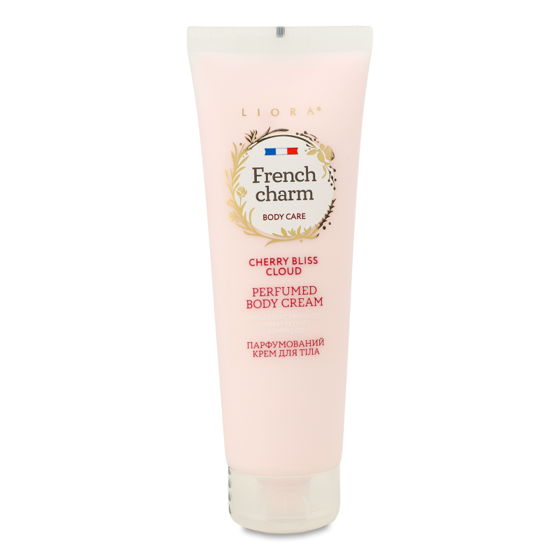 Крем д/тіла French charm Cherry bliss cloud парфумований 260мл Liora