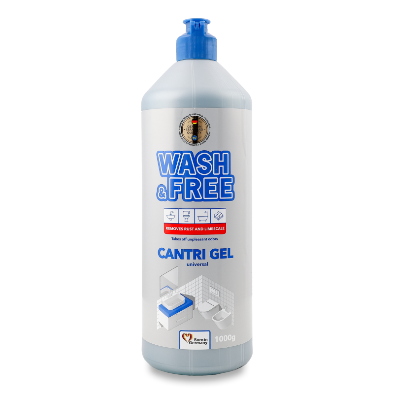 Засіб д/чищення Сантрі гель універсальний 1000г Вош енд Фрі