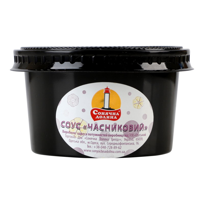 Соус Часниковий Сонячна Долина ст