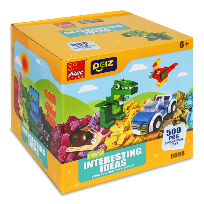 Конструктор Цікаві ідеї 500елементів 0698