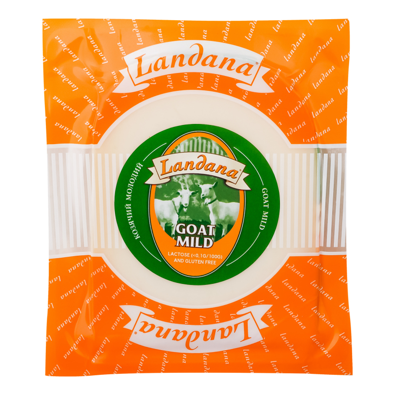 Сир 50% твердий козячий Mild Landana кг