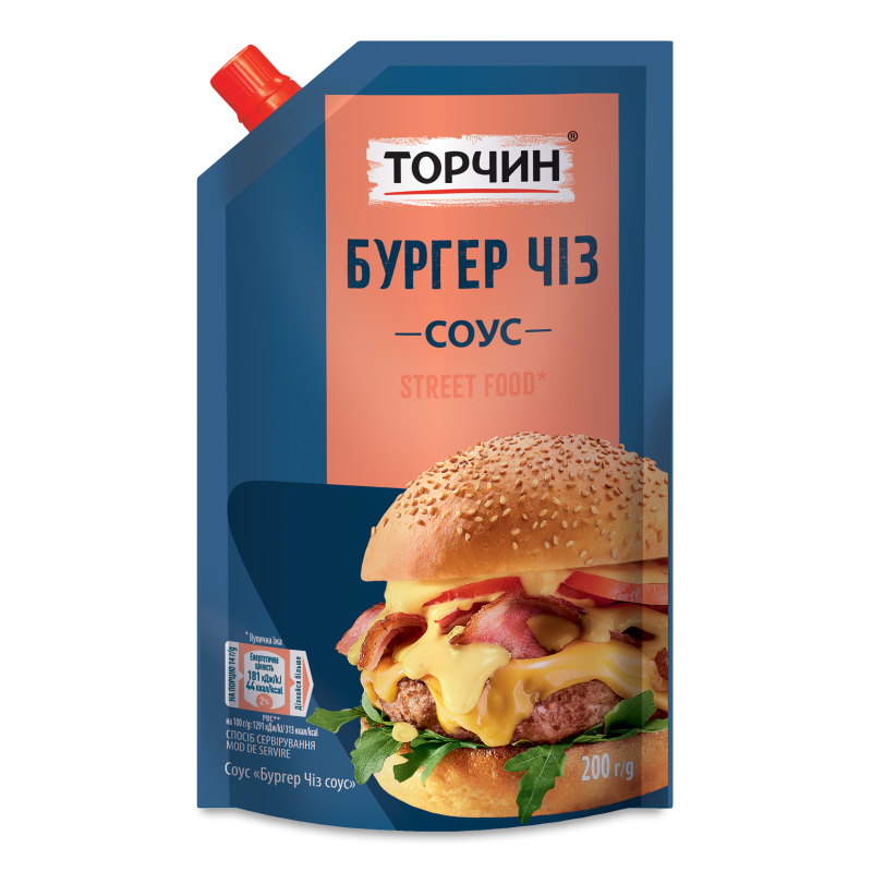 Соус Бургер Чіз 200г д/п Торчин