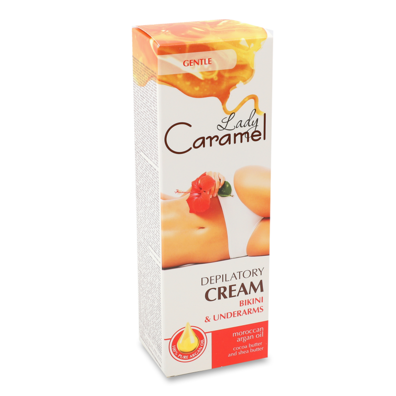 Крем д/депіляції зони бікіні та під пахвами 100мл Карамел