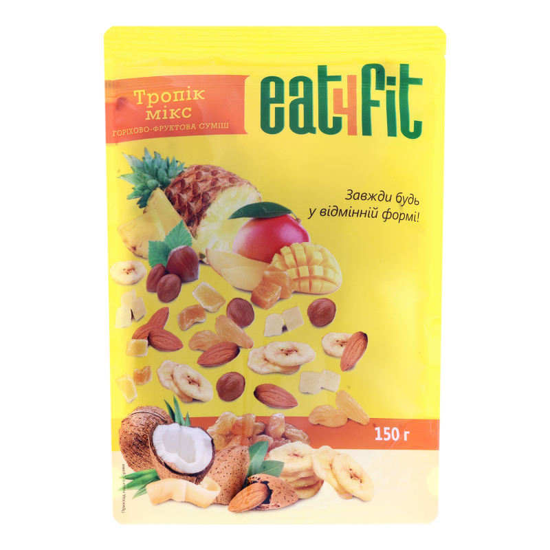 Смесь орехово-фруктовая Тропик микс Eat4fit д/п 150г Eat4fit ...