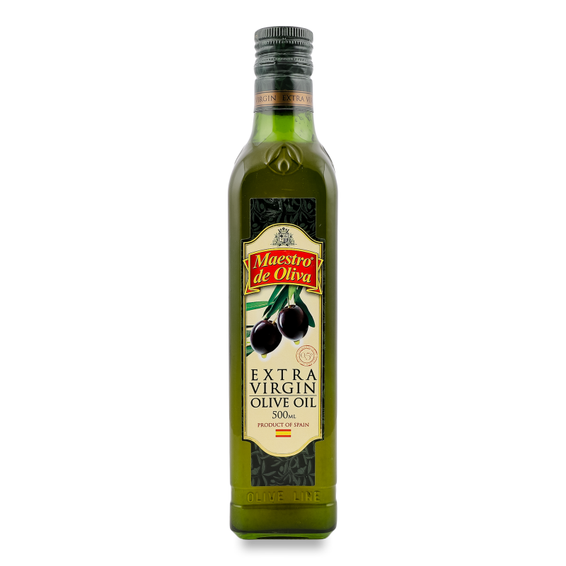 Олія оливкова Extra Virgin 0,5л скло Maestro de Oliva
