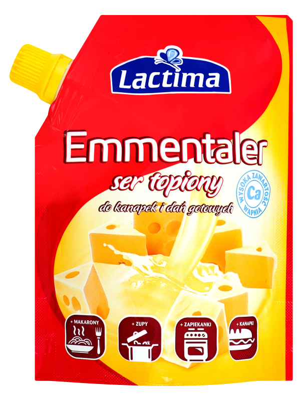 Сир плавлений 57.1% Emmentaler Lactima д/п