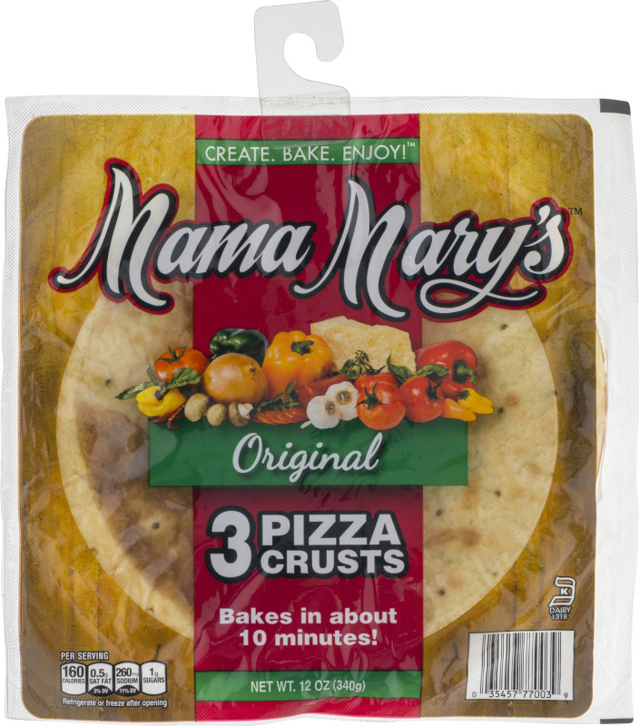 Mama Mary's Original Pizza Crusts 3 CT Mama Mary's(35457770039