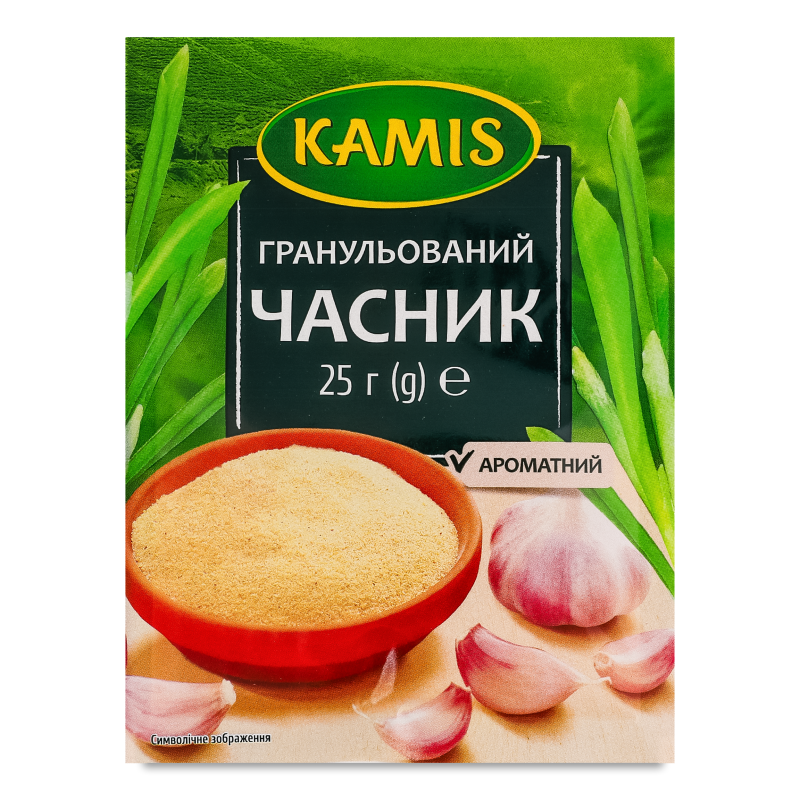 Часник гранульований 25г Kamis