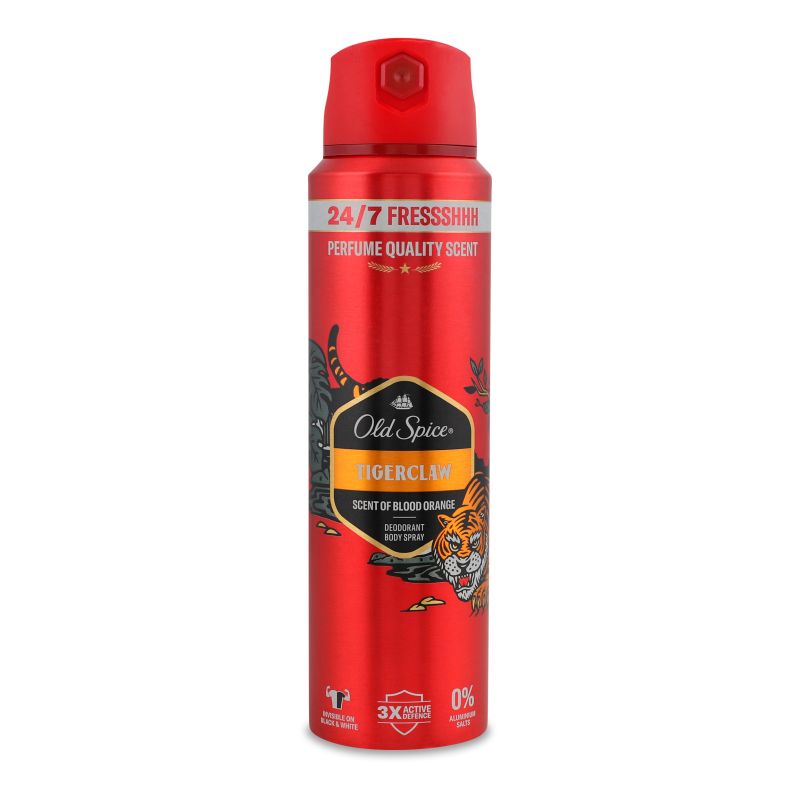 Дезодорант Тайгеркло спрей 150мл Old Spice