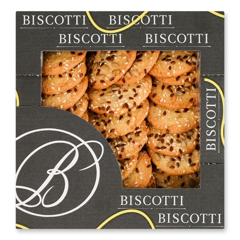 Печиво пісочно-відсадне Хрустке 290г Biscotti