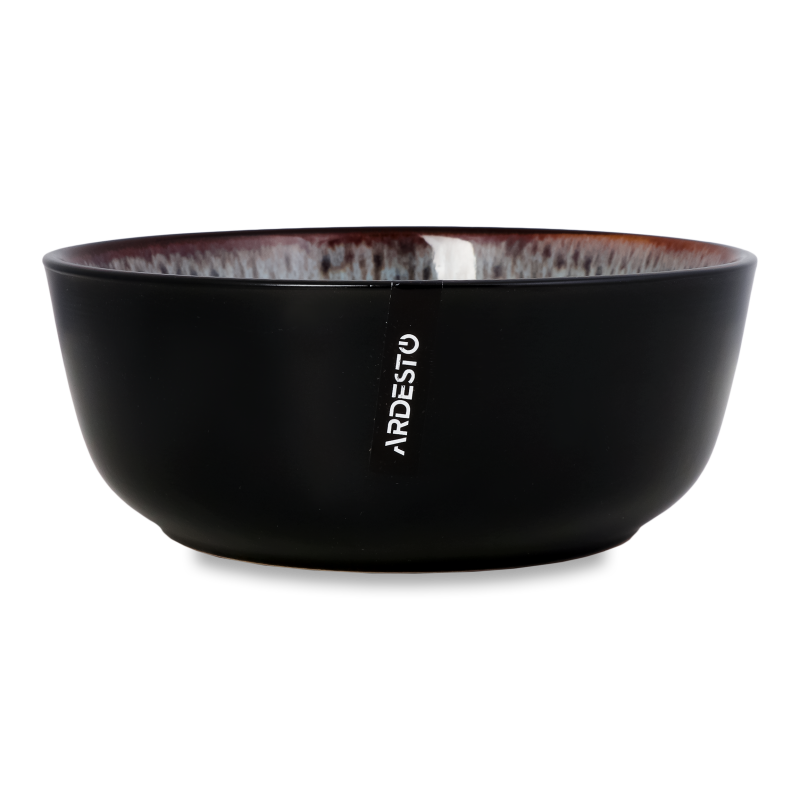 Салатник Bolzano 720мл чорно-коричневий кераміка 16см Ardesтo