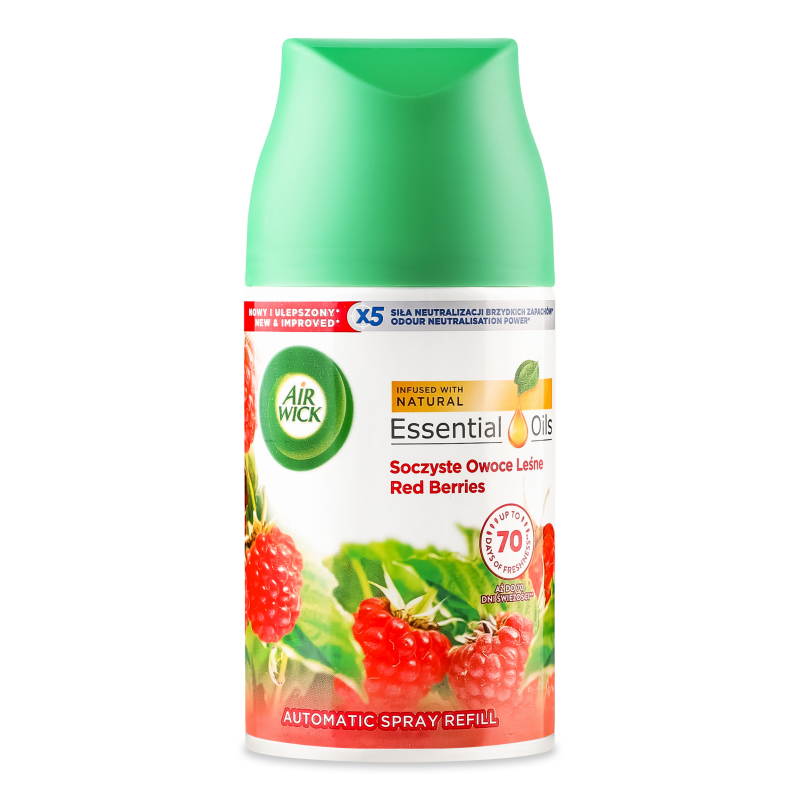 Освіжувач повітря Лісові ягоди автоматичний 250мл запаска Еір вік