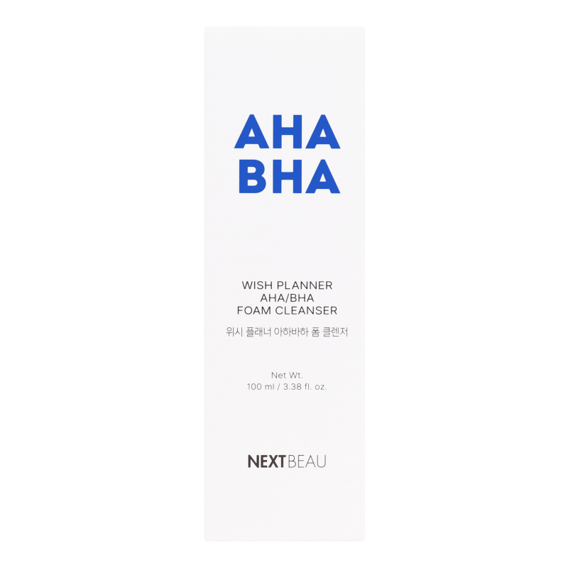 Пенка для умывания AHA BHA Nextbeau 100мл Nextbeau(8809696981622 ...