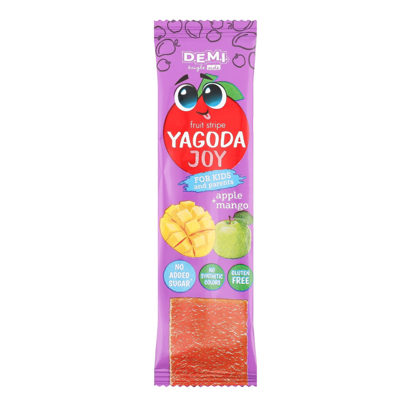 Yagoda Raspberry Пастила фруктовая с соком манго Yagoda Joy D.E.M.I. м/у 15г D.E.M.I ...