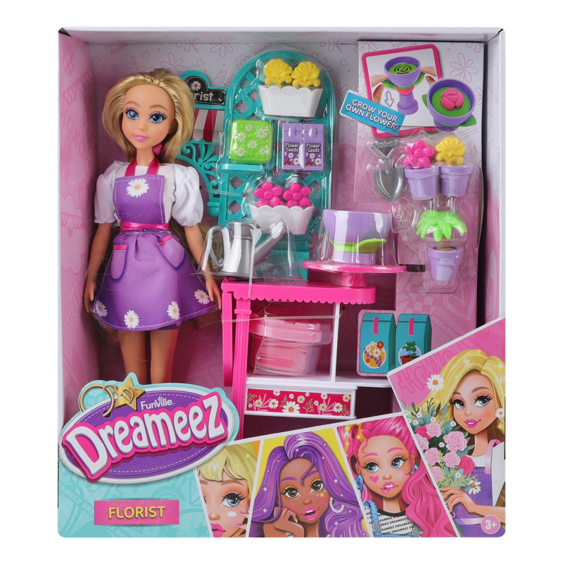 Набор игровой для детей от 3лет №FV81015 Флорист Dreameez Funville