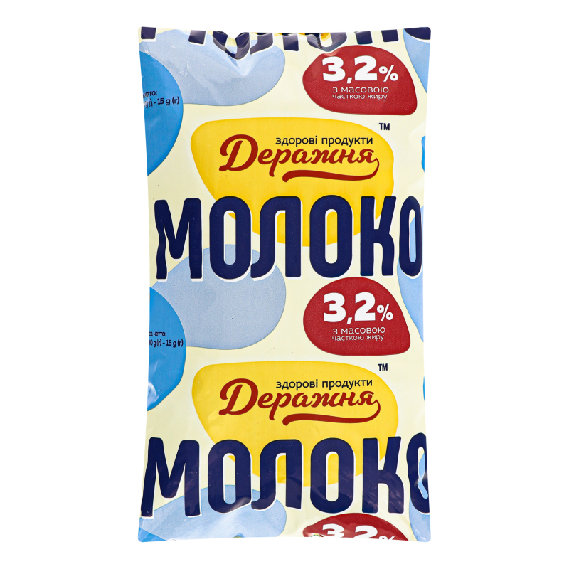 Молоко 3.2% Деражня м/у