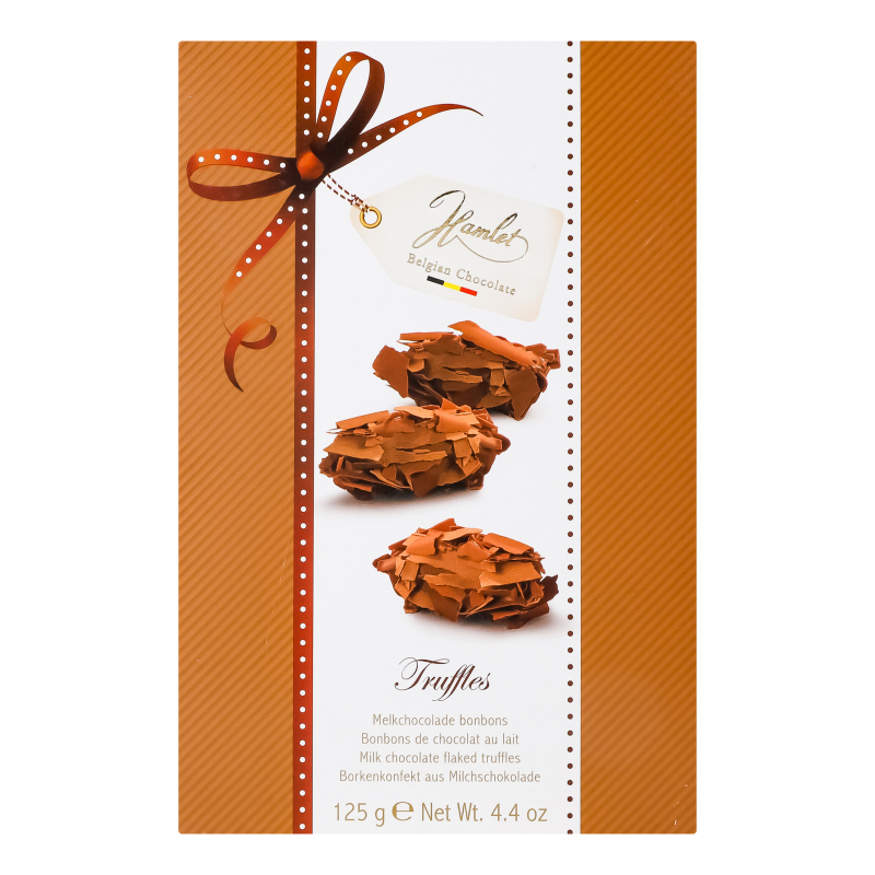 Цукерки з пластівцями з молочного шоколаду Truffles Hamlet к/у