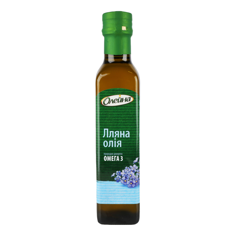 Масло льняное нерафинированное недезодорированное холодного прессования ...