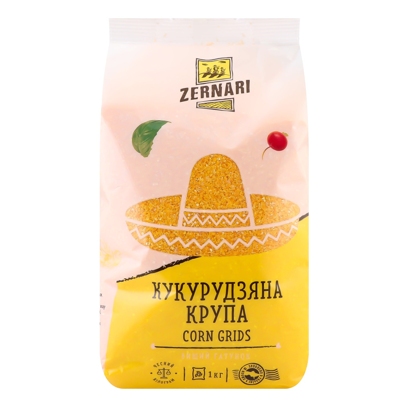 Крупа кукурудзяна №5 Zernari м/у