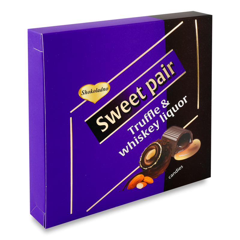 Цукерки Солодка парочка 125г Shokoladno
