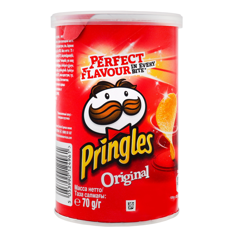 Чипсы картофельные Original Pringles тубус 70г Pringles(5053990124961 ...